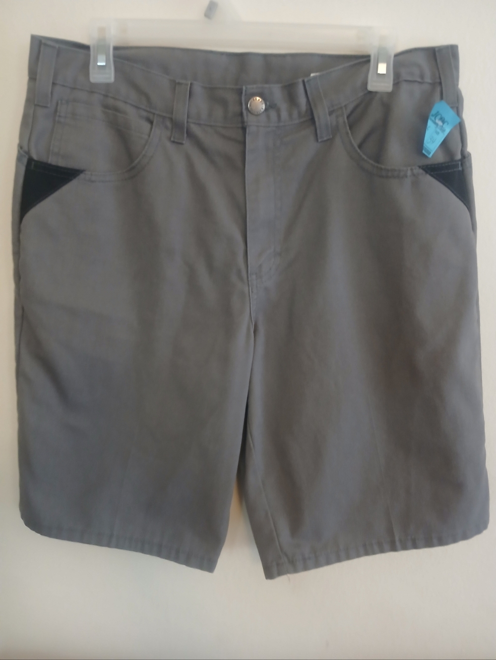 Dickies Men's Gray Flat Front Work Shorts